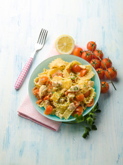 pasta with swordfish ragout