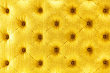 Golden color sofa cloth texture