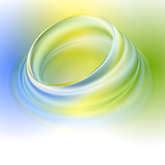 Green yellow blue abstract background