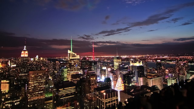 NYC Cityscape Time Lapse