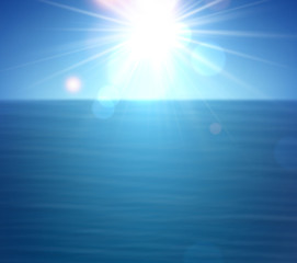 Obraz premium Tropical sunny summer sea.