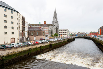 Fototapeta na wymiar View of Cork, Ireland