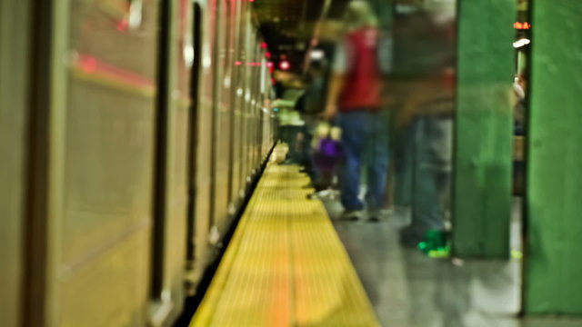 NYC Subway Time Lapse