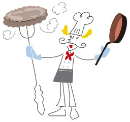 シェフのキャラクター