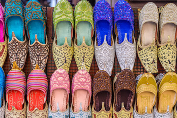 Traditional arabic shoes