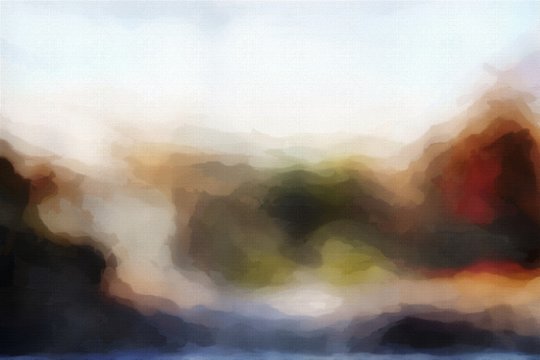 Colorful abstract watercolor blur