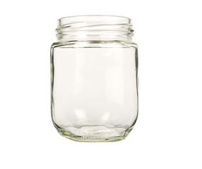 Empty Glass jar