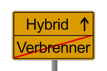 Verkehrsschild Umwelt