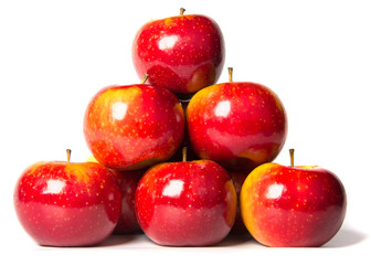 red apples