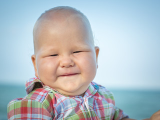 Baby on the beach