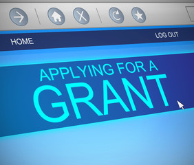 Grants concept.