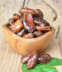 Dates on wood