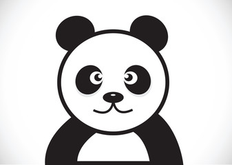 Panda cartoon character