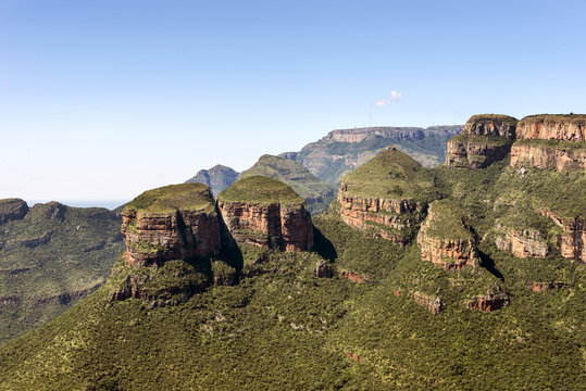 The Three Rondavels Rock Formation