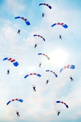 parachute display
