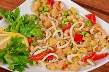 Seafood salad