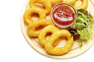 Squid rings, beer snacks