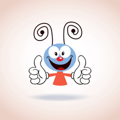 cute mascot cartoon character