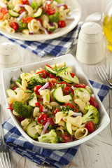 Healthy Homemade Pasta Salad