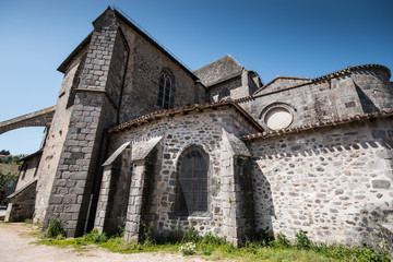 Fototapeta premium Abbaye Saint-Géraud, Aurillac, Cantal