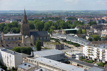 Calais vu du haut