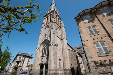 Fototapeta na wymiar Quartier Saint Géraud, Aurillac, Auvergne