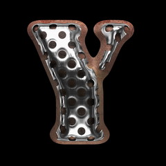 metal construction figure