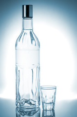 Bottle of vodka