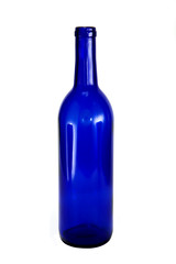 Blue Wine Bottle