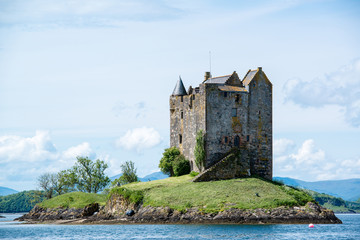 Fototapeta na wymiar Zamek Stalker w Szkocji