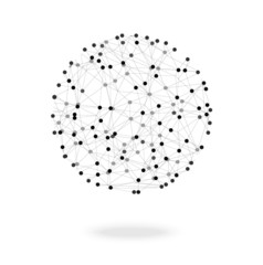 Network symbol, vector illustration