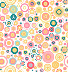 Fototapeta premium Abstract circle background, vector illustration
