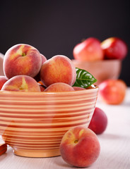 fresh peaches