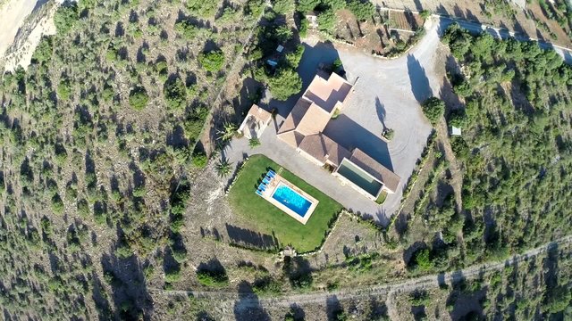Luxus Finca & Private Pool - Aerial View, Mallorca