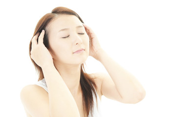 Fototapeta premium Kobiety robią pielęgnację włosów