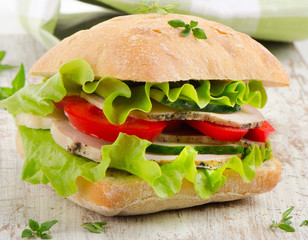 Healthy Fresh sandwich