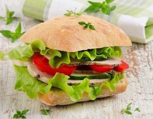 Healthy Fresh sandwich
