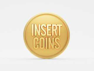 Insert Coins Concept