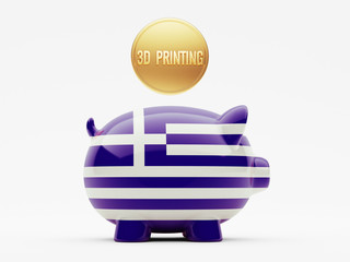 Greece 3d Printing Concept