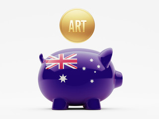 Australia Art Concept