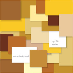 abstract vector background with paper sheets