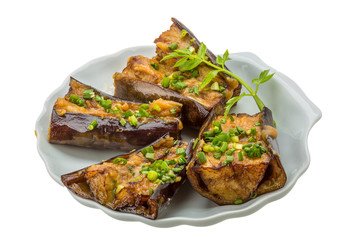 Grilled eggplant