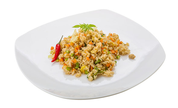 Vegetarian fried rice