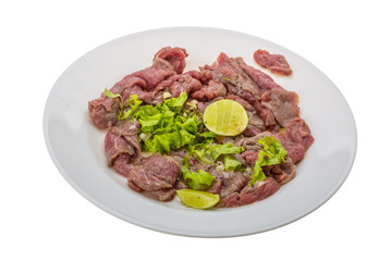 Beef carpaccio