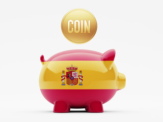 Spain Coin Concept