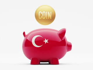 Turkey Coin Concept