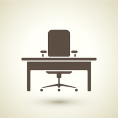retro style office icon