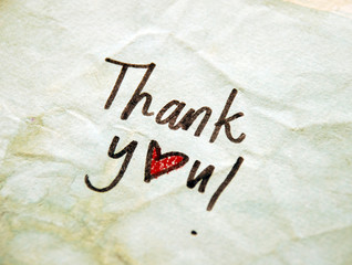thank you message