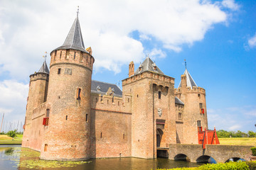 Fototapeta premium Muiderslot, Castle in Muiden, The Netherlands
