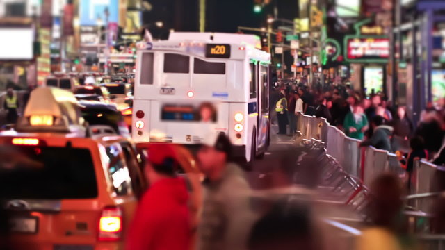 Times Square Time Lapse Traffic